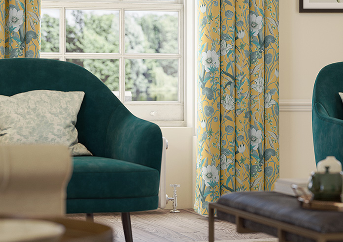 Elwen, Ochre - Made to Measure Curtains - Image 5